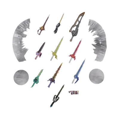 BANDAI "S.H.Figuarts" -Kamen Rider Saber- KAMEN RIDER XROSS SABER 10 SEIKEN SET