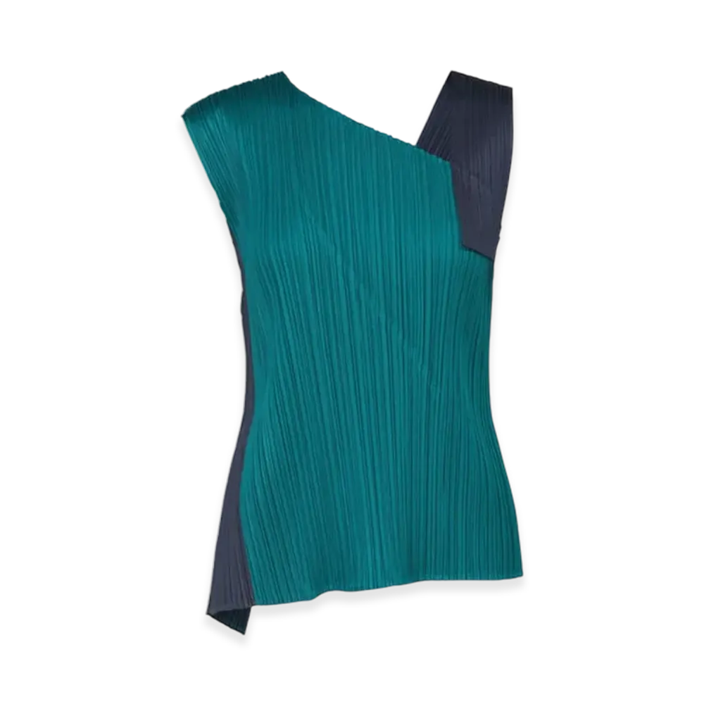 PLEATS PLEASE ISSEY MIYAKE Pointe "Peacock Blue"