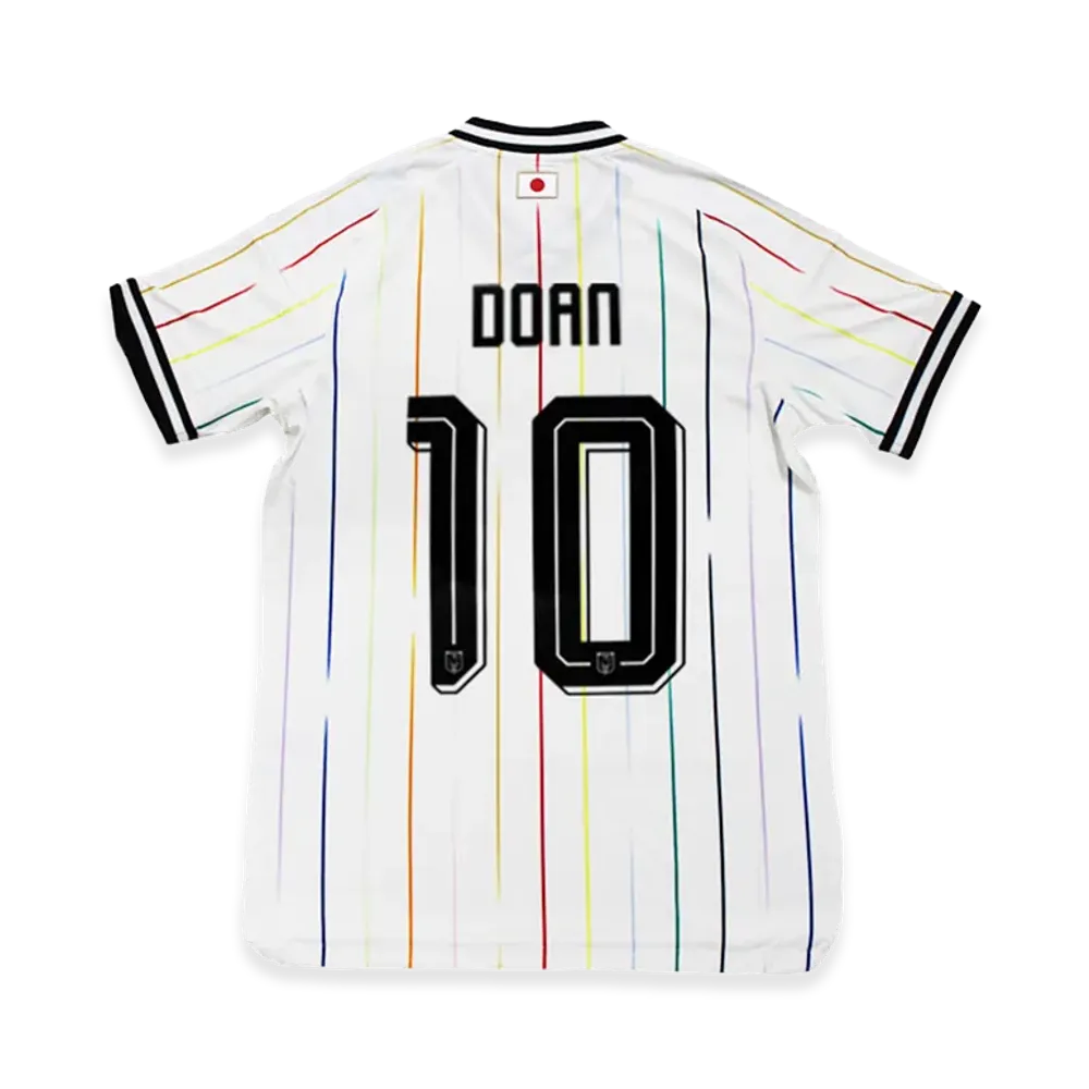adidas Soccer Japan 2026 Away Authentic Jersey #10 Ritsu Doan "OffWhite/Black"