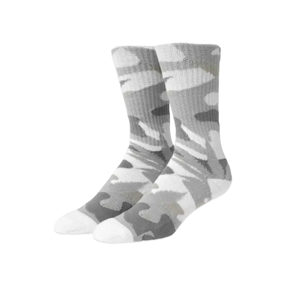 HUF Summer 24 Camo Plantlife Socks "White"