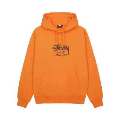 Stussy Laguna USA Hoodie "Orange"