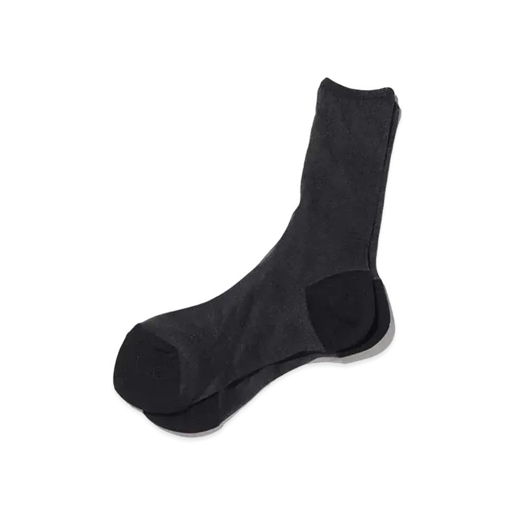 atmos pink See-Through Socks "Black"