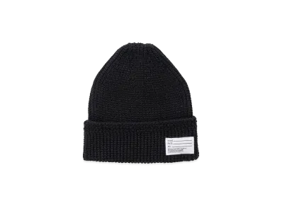 visvim Knit Beanie (Cotton) "Black"