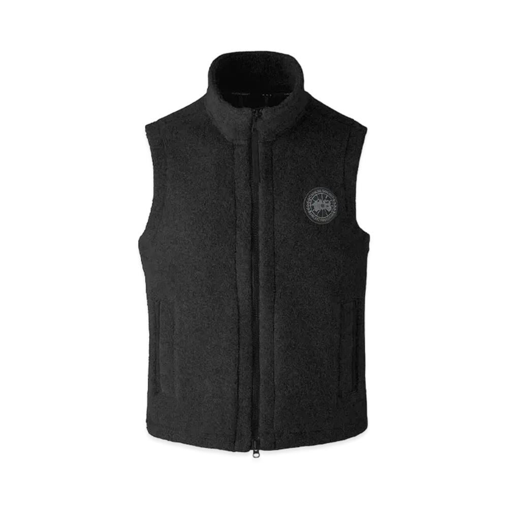 CANADA GOOSE Mersey Fleece Vest Black Label "Black"