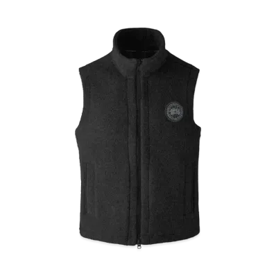 CANADA GOOSE Mersey Fleece Vest Black Label "Black"