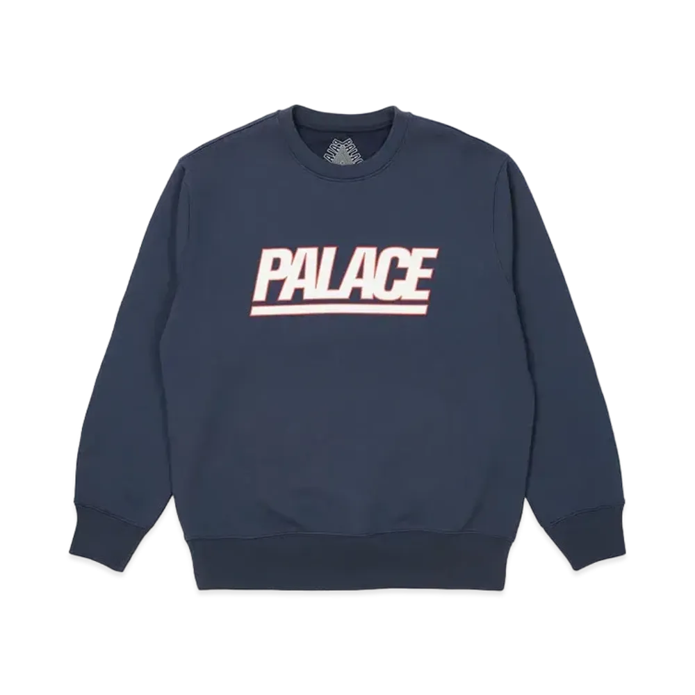 PALACE Gigantic Crew "Navy"