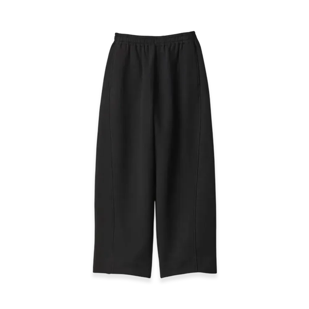 ssstein Cotton Double Knit Twist Seam Pants "Black"