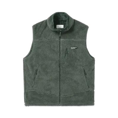 thisisneverthat High Loft Fleece Vest "Charcoal"
