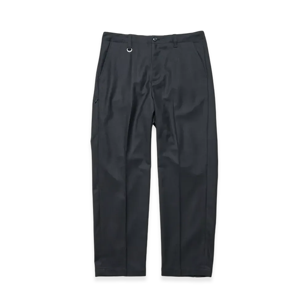uniform experiment Stretch Wool Side Pocket Tapered Pants "Black"