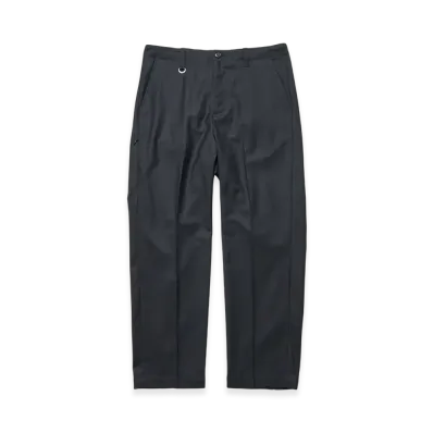 uniform experiment Stretch Wool Side Pocket Tapered Pants "Black"