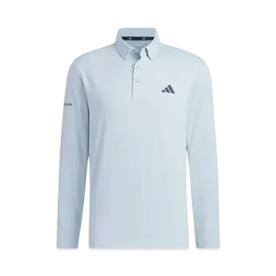 adidas Bos Motif Stretch Long Sleeve Button Down Shirt "Wonder Blue"