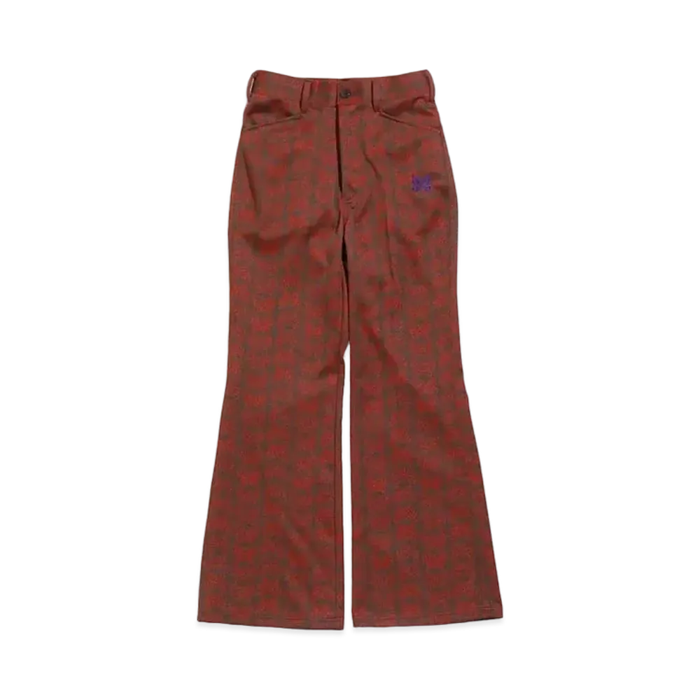 Needles FLARED STUDENT PANT - POLY JQ.(FOR WOMEN) "Papillon"