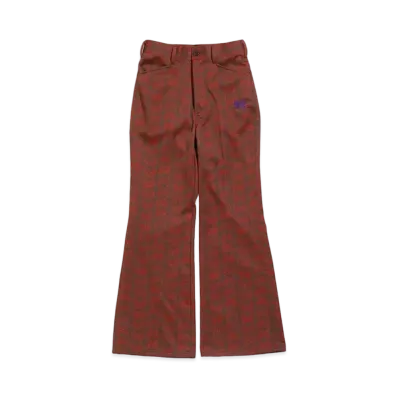 Needles FLARED STUDENT PANT - POLY JQ.(FOR WOMEN) "Papillon"