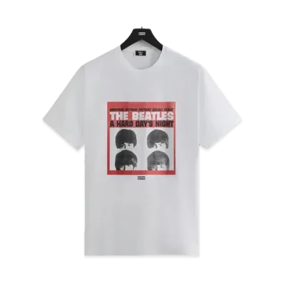 Kith x The Beatles Hard Days Night Vintage Tee "White"