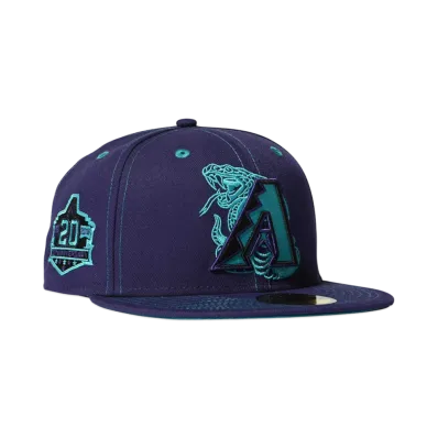 NEW ERA x HOME GAME 'STICH PACK' Arizona Diamondbacks 59Fifty CO 20TH ANV "Purple"
