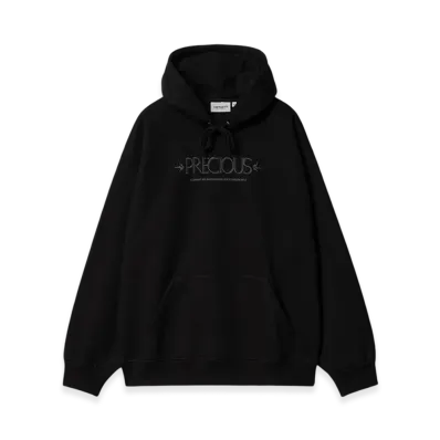 Carhartt WIP Hooded Precious Sweatshirt "Black"