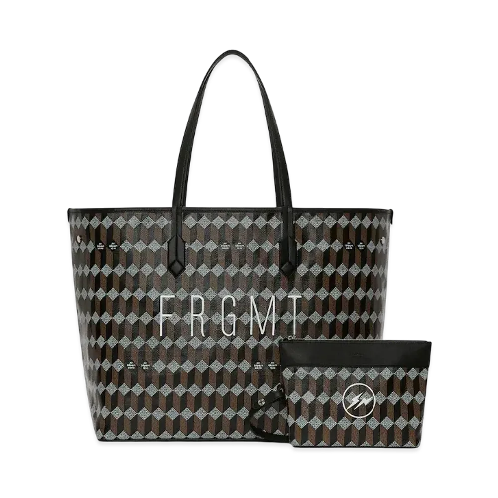 V.A. Fragment x Au Depart Paris Tote Bag "Black/Brown"