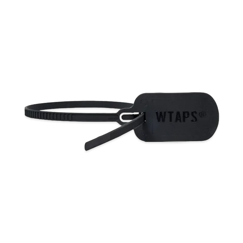 WTAPS Dog Tag / Tie Wrap / Nylon. Sign "Black"