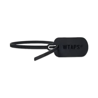 WTAPS Dog Tag / Tie Wrap / Nylon. Sign "Black"