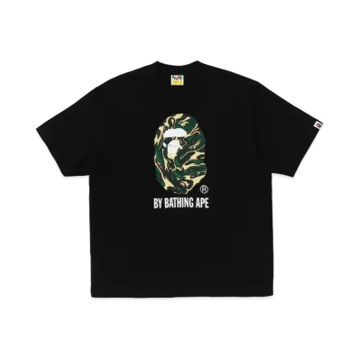 A BATHING APE BY BATHING APE Relaxed Fit Tee "Black"