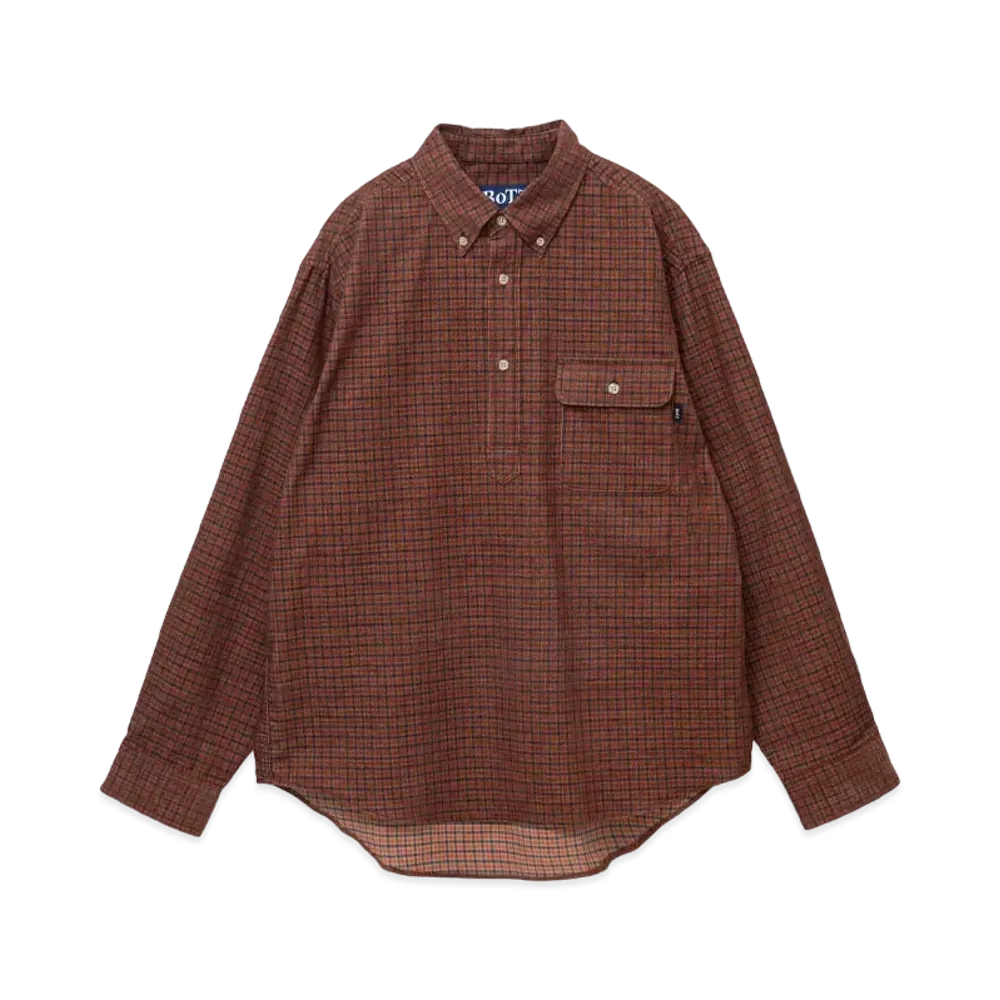 BoTT Pullover Corduroy Shirt "Brown"