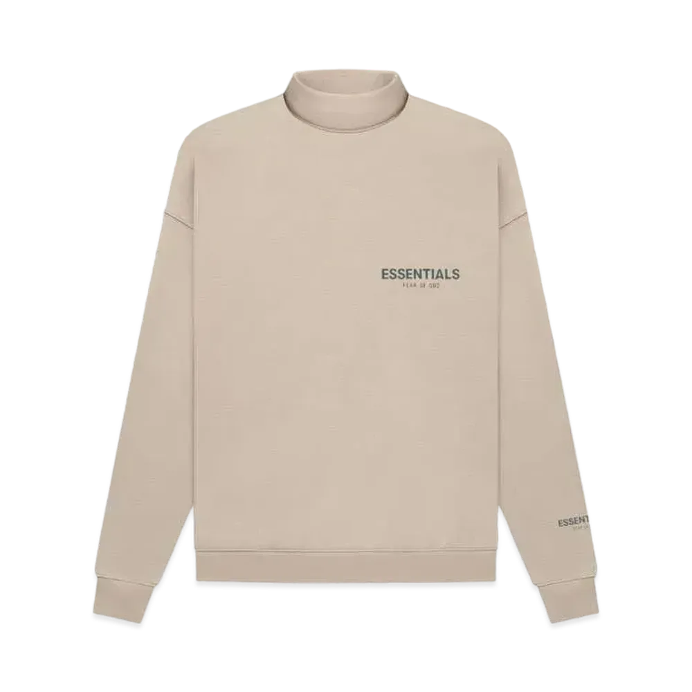 FEAR OF GOD ESSENTIALS PULLOVER MOCKNECK "string"