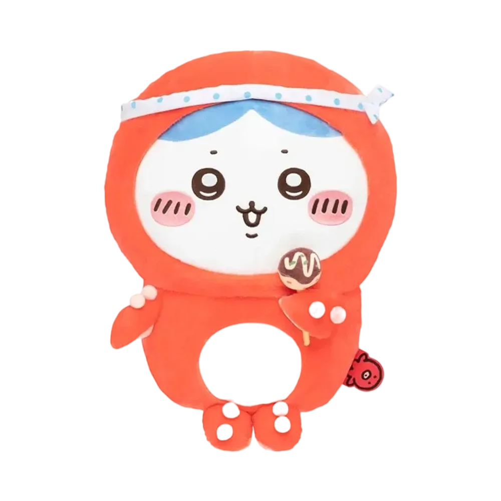 Gray Parka Service -Chiikawa Octopus Squid Kuji- A Prize Extra-large Octopus Costume Plush Hachiware