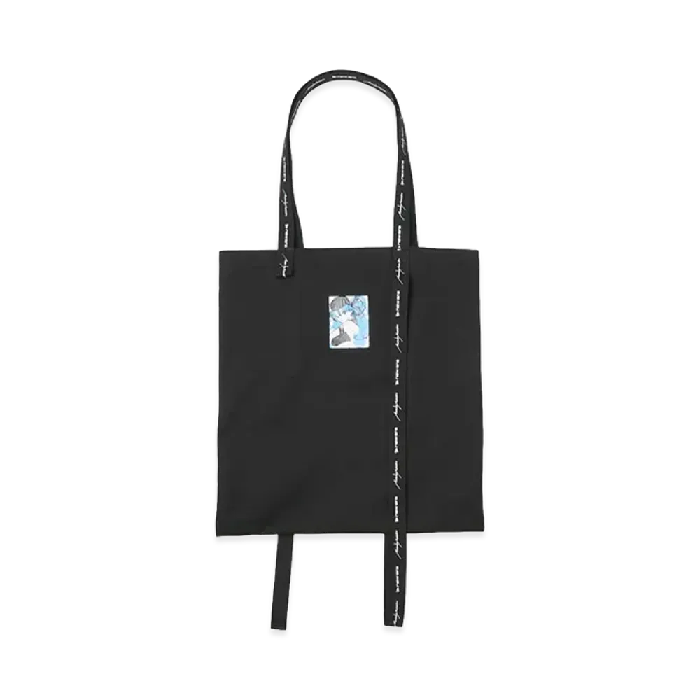 NEW ERA x Illustrators Collection Cotton Twill Tote Bag Marina Manode "Black"