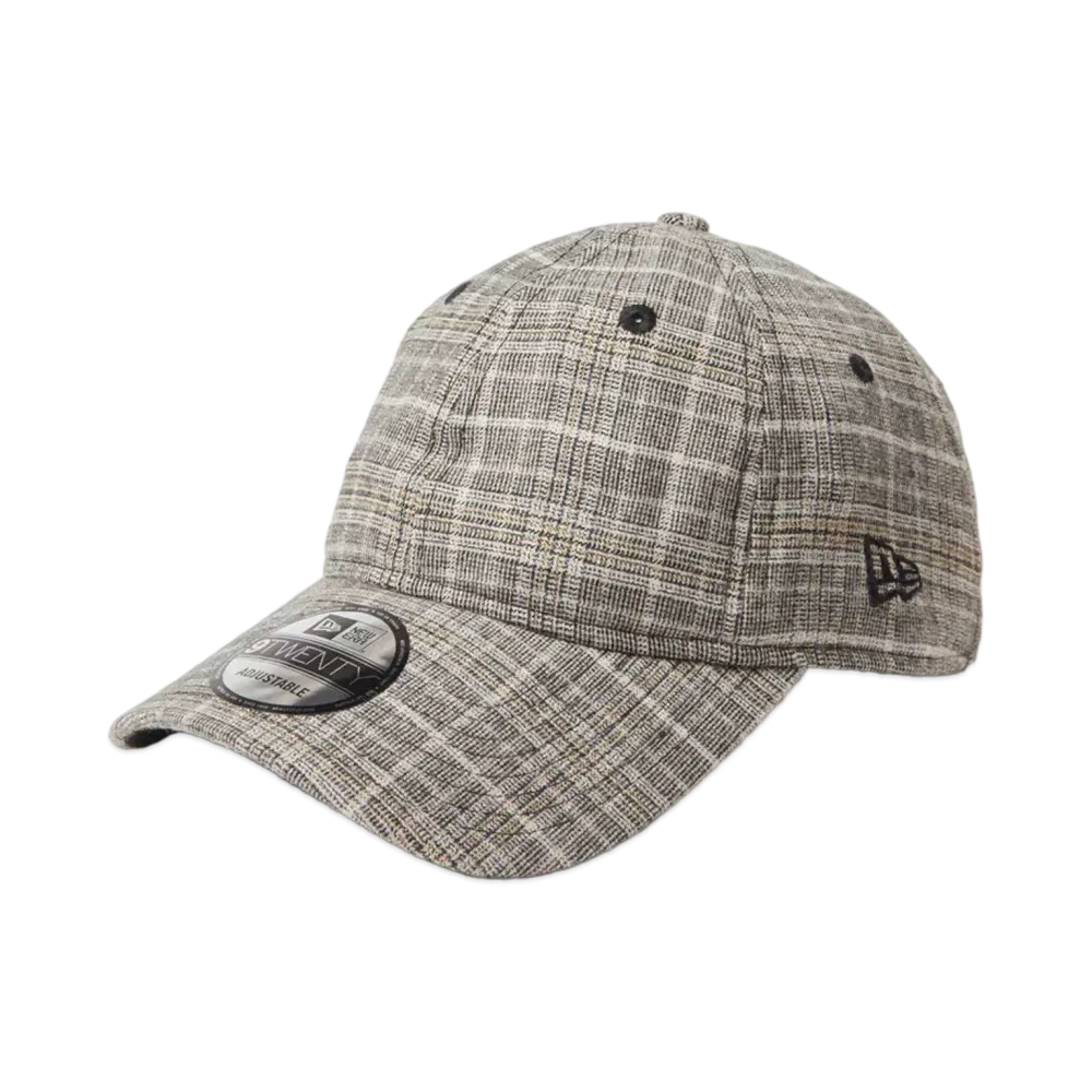 NEW ERA 9Twenty Glitter Glen Check "Gray"