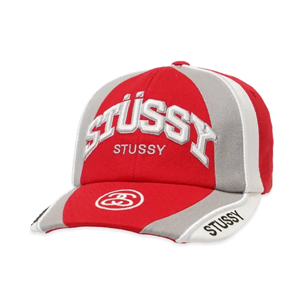 Stussy Low Pro Souvenir Strapback "Red"