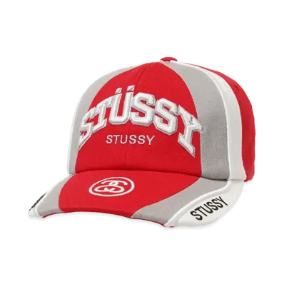 Stussy Low Pro Souvenir Strapback "Red"