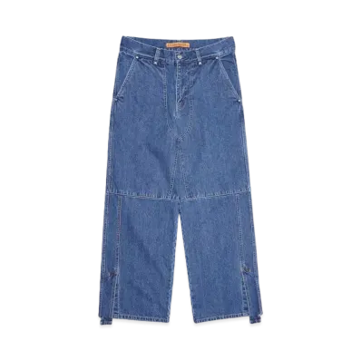 STUDIO SEVEN DOUBLE KNEE DENIM PANTS "INDIGO"