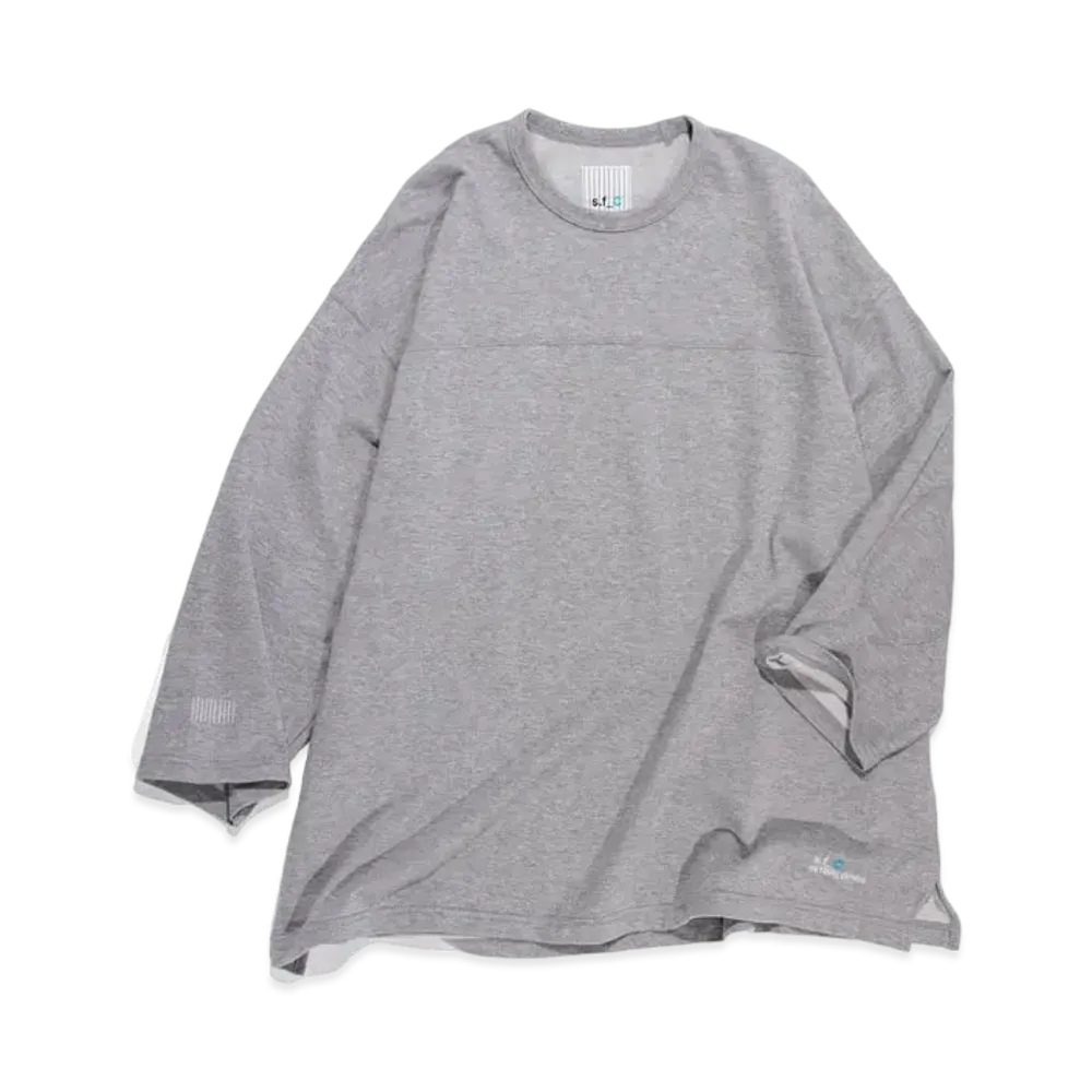 eye_C x S.F.C Football L/S Tee "Grey"