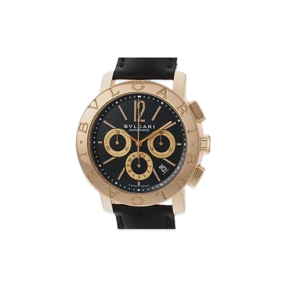 BVLGARI Bvlgari Bvlgari Chronograph "Black/Pink Gold"