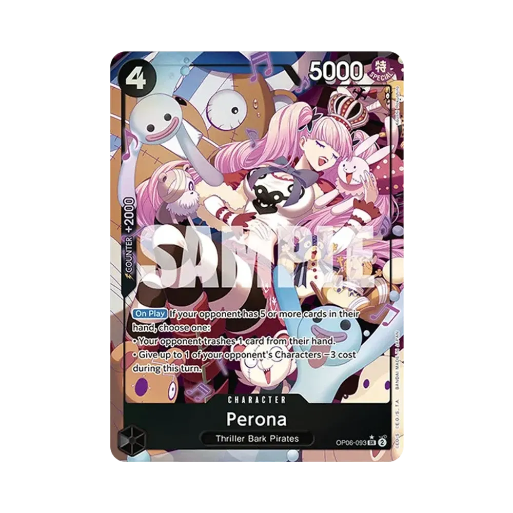 ペローナ SR-P [OP06-093]【英語版】(ブースターパック「双璧の覇者」)