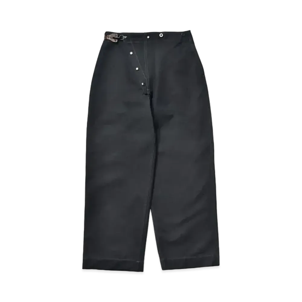 THE REAL McCOY'S Fireman Trousers "Black"