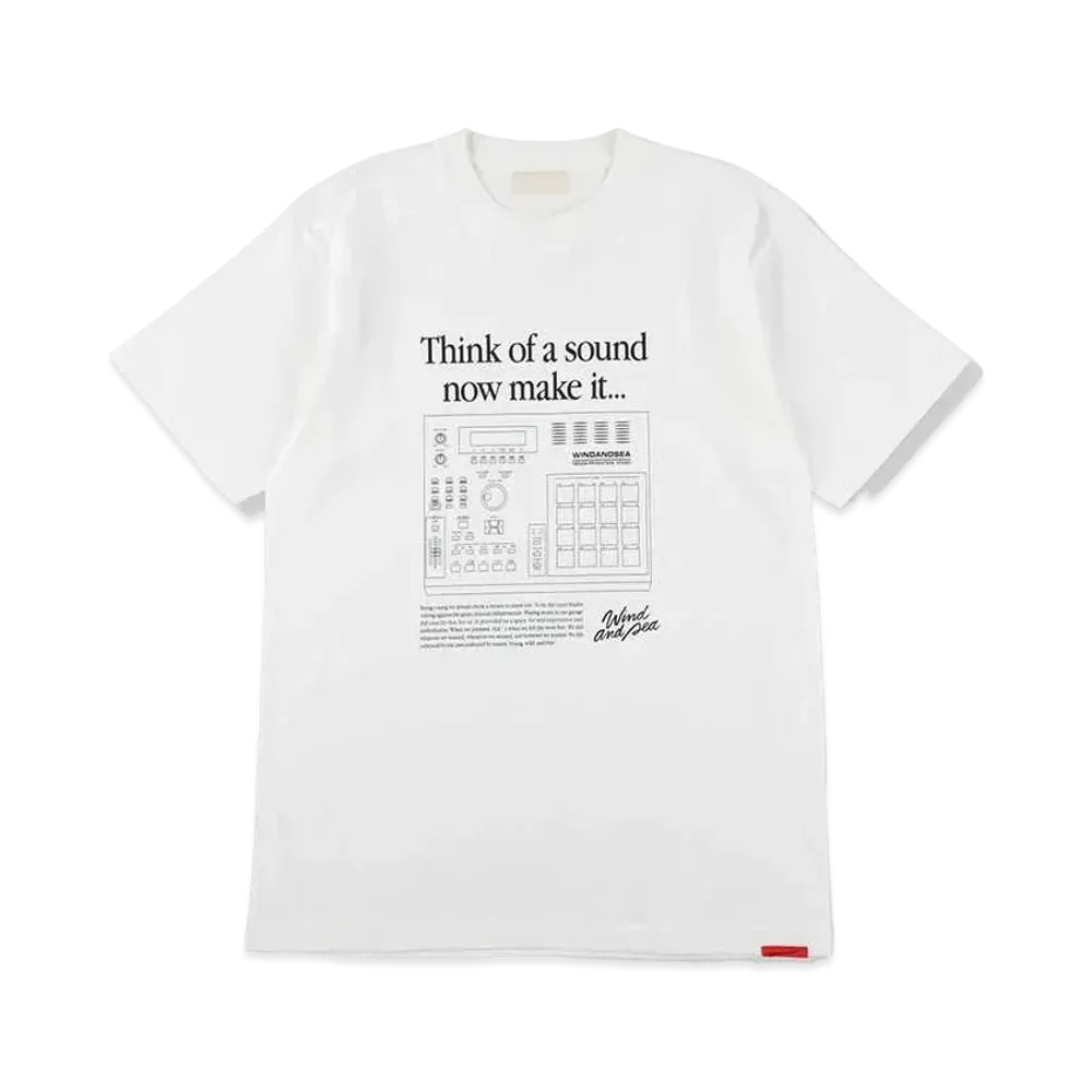 WIND AND SEA Graphic Tee "White"