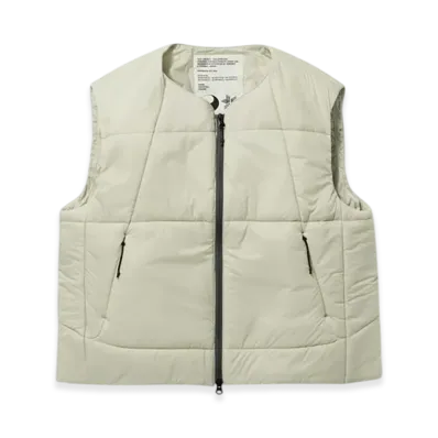 Goldwin x OUR LEGACY Workshop Insulated Vest "Bone White"