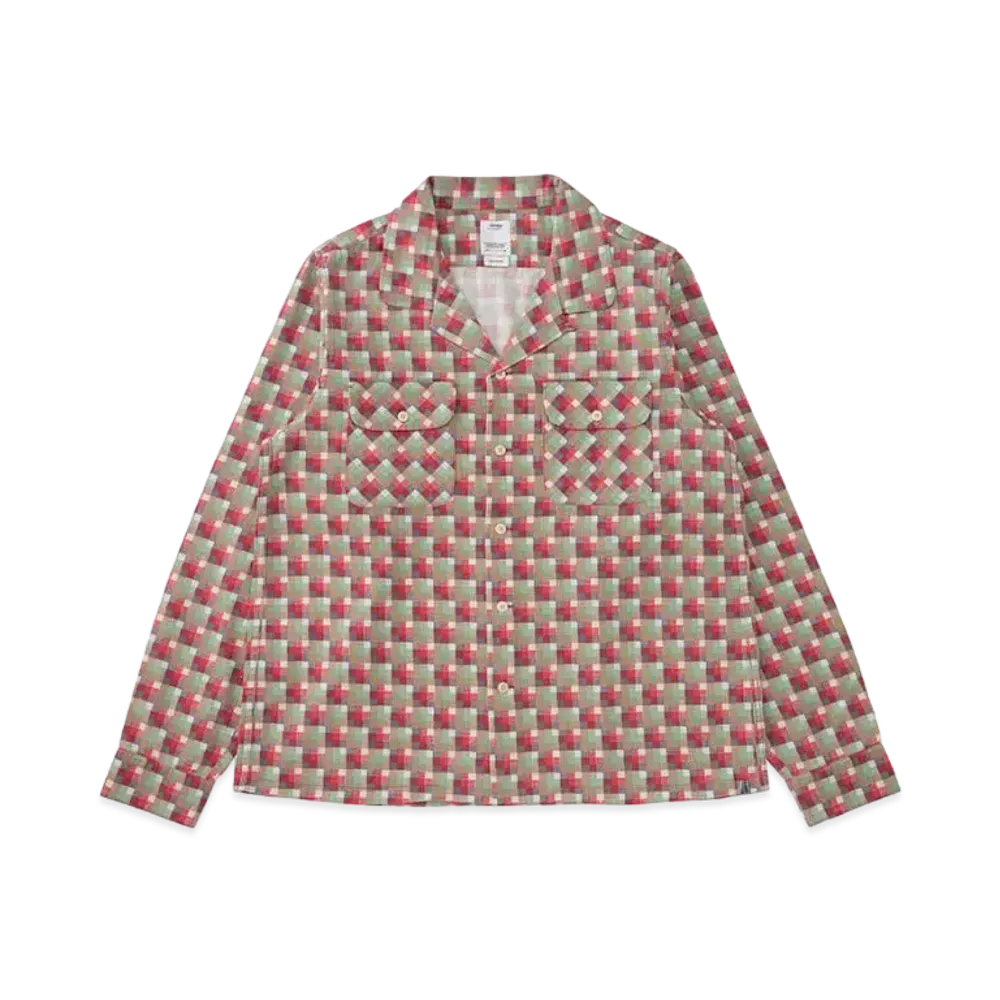 visvim Boomer Khadi L/S "Red"
