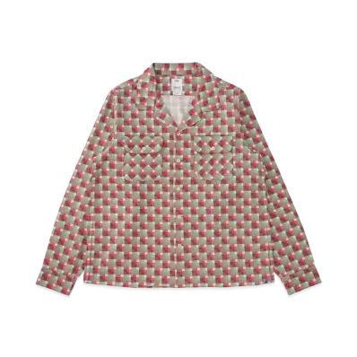 visvim Boomer Khadi L/S "Red"