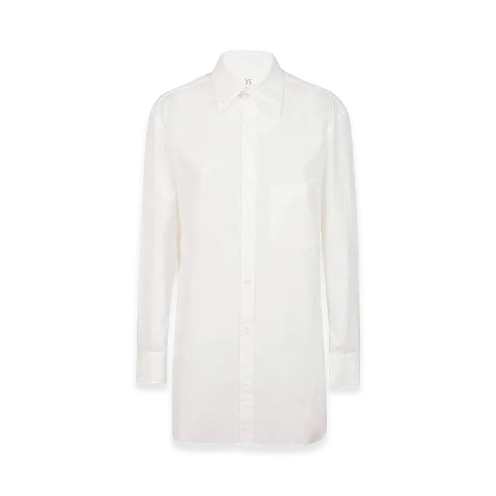 Yohji Yamamoto Women's Cotton Shirt "White"