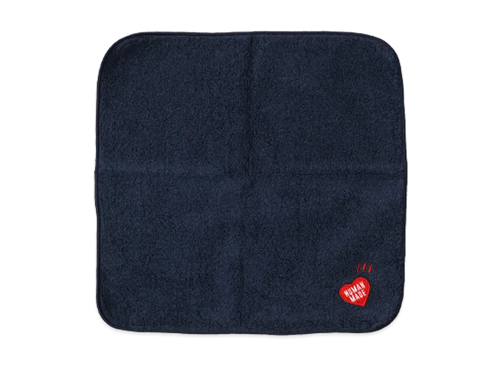 HUMAN MADE HM Hand Towel "Navy"