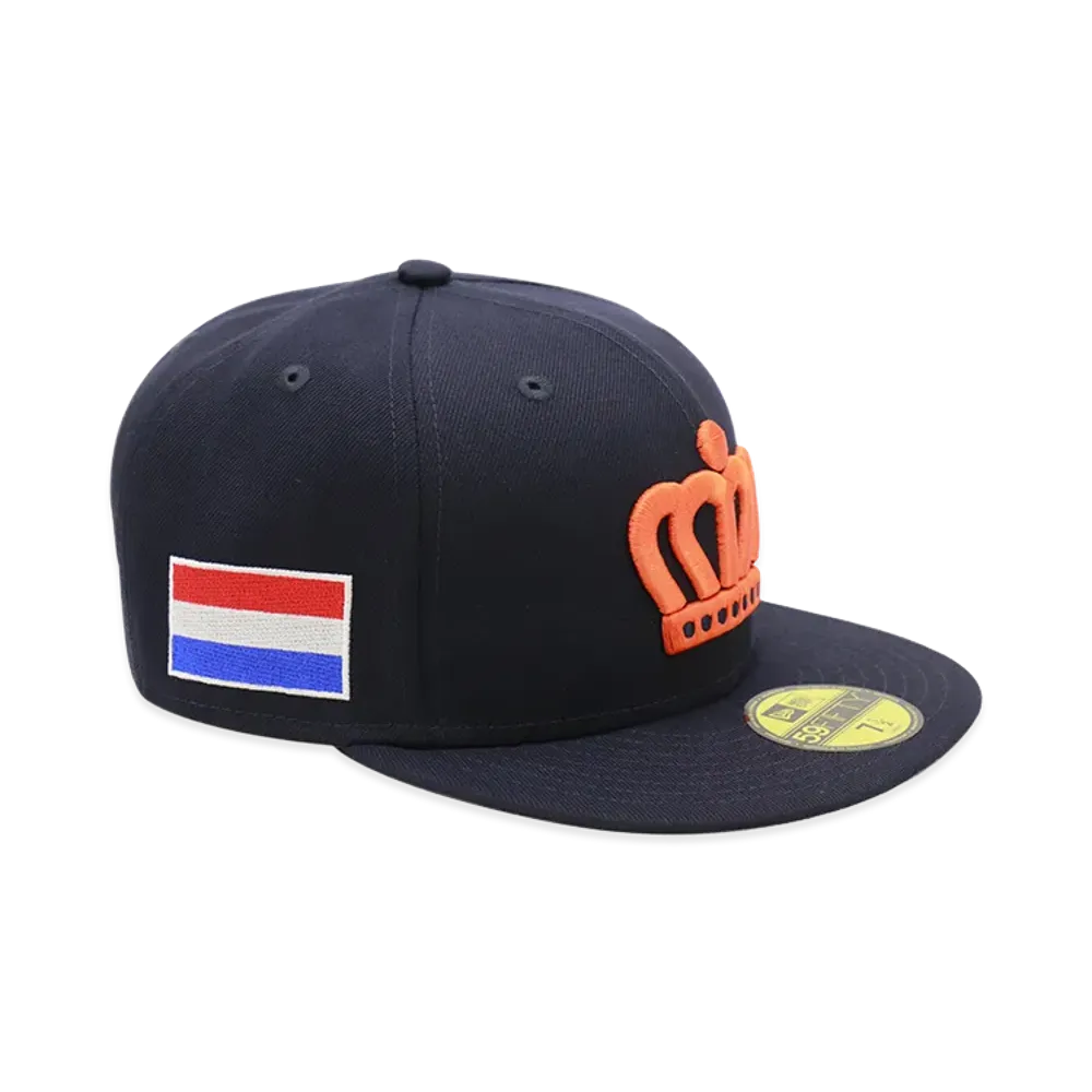 NEW ERA x THE CAP 59Fifty 2026 World Baseball Classic On-Field Netherlands "Navy"