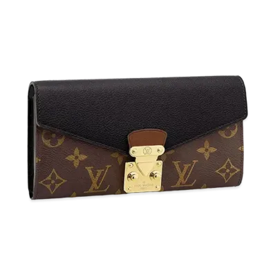 Louis Vuitton Monogram Portefeuille Paras "Noir"