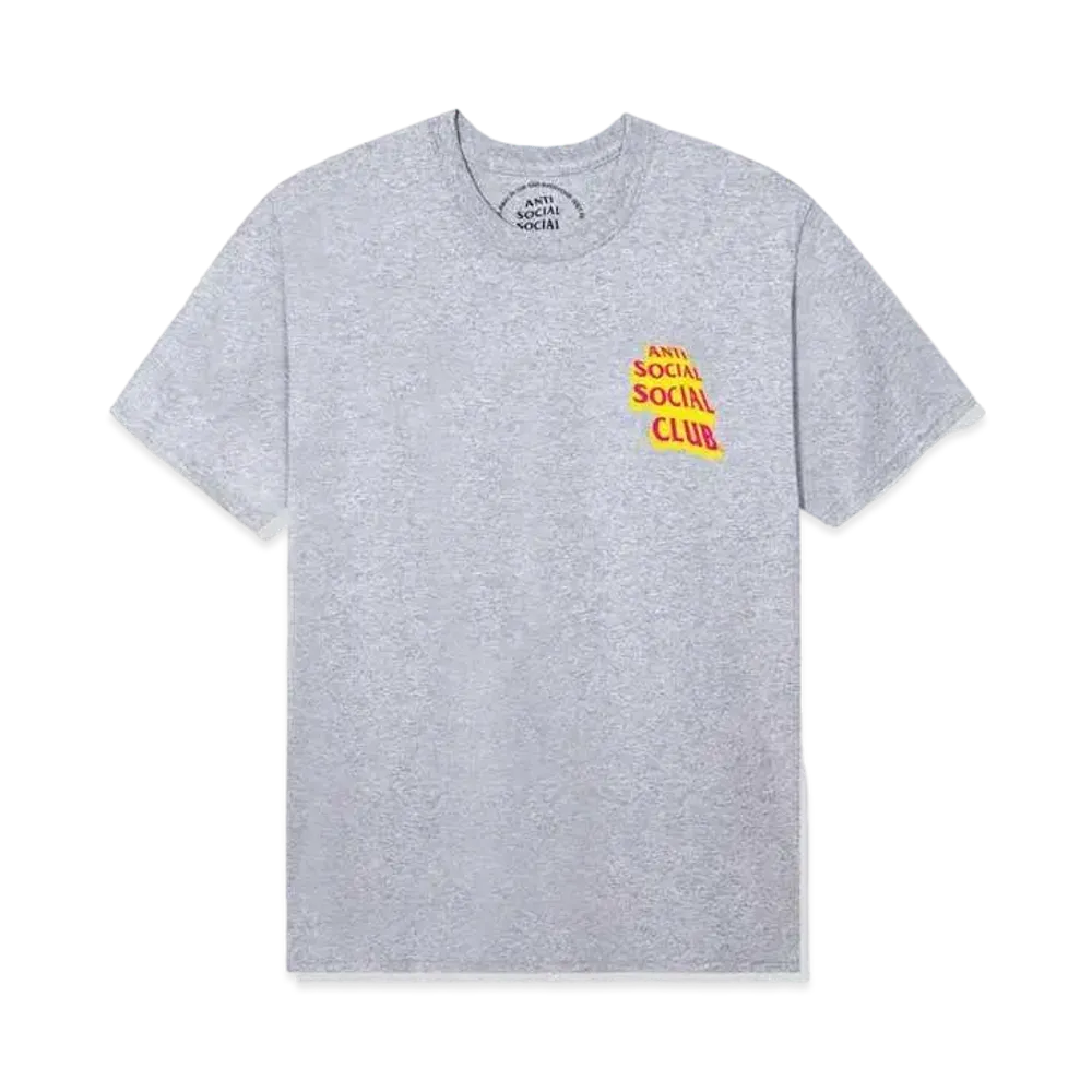 ANTI SOCIAL SOCIAL CLUB Low Heat Tee "Ath Heather"