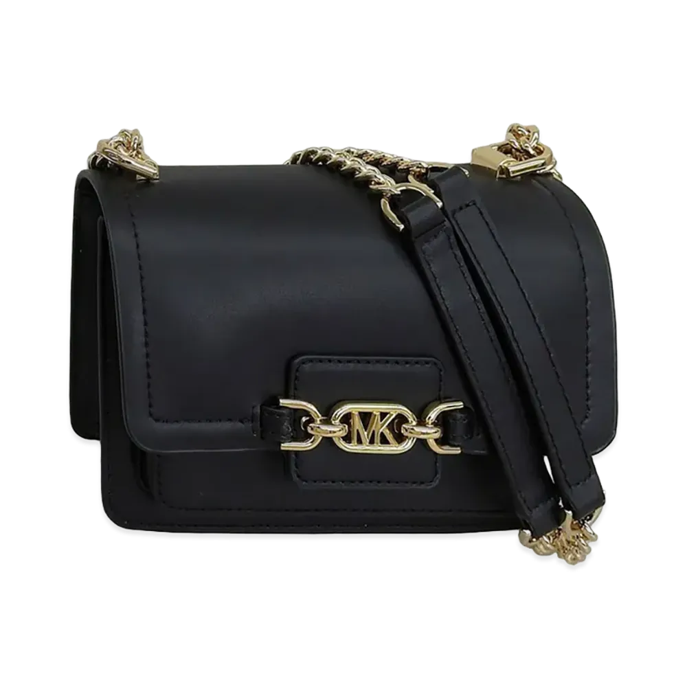 MICHAEL KORS Women's Heather Shoulder Bag "Black"
