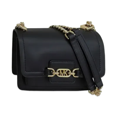 MICHAEL KORS Women's Heather Shoulder Bag "Black"