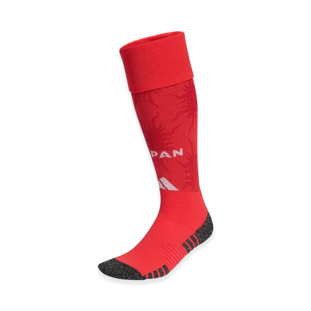 adidas Japan 2026 Home Goalkeeper Socks "Semi Lucid Red"