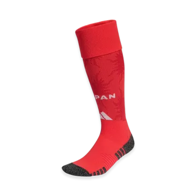 adidas Japan 2026 Home Goalkeeper Socks "Semi Lucid Red"