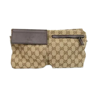 GUCCI GG Canvas Waist Pouch